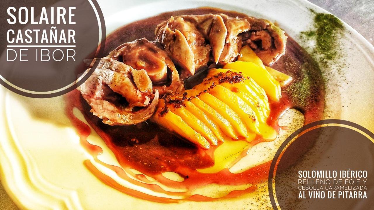 Hostal Restaurante Solaire Castañar de Ibor Εξωτερικό φωτογραφία